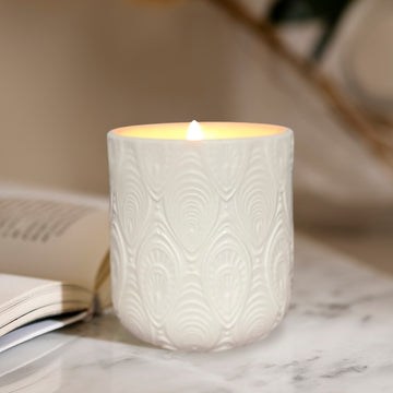 Rich Leather Candle